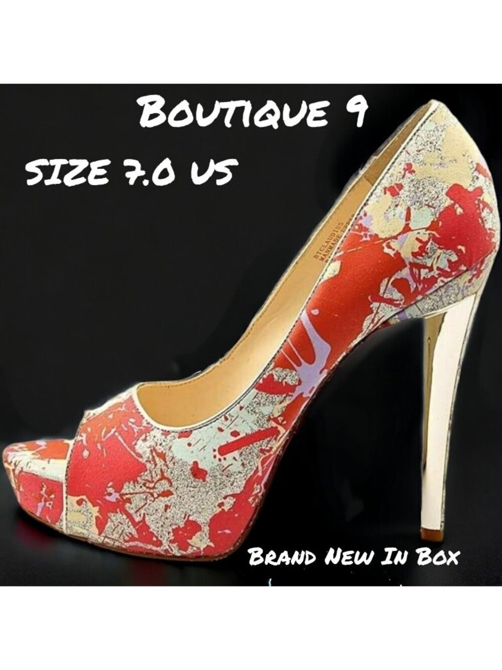 Boutique 9 Claudius3 Platform Pumps - Women's High Heels Size 7 US - New In Box